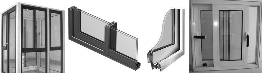 "Aluminium Section & Door Window"